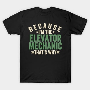 Vintage Elevator mechanic T-Shirt